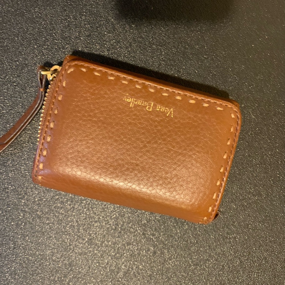 leather vera bradley wallet